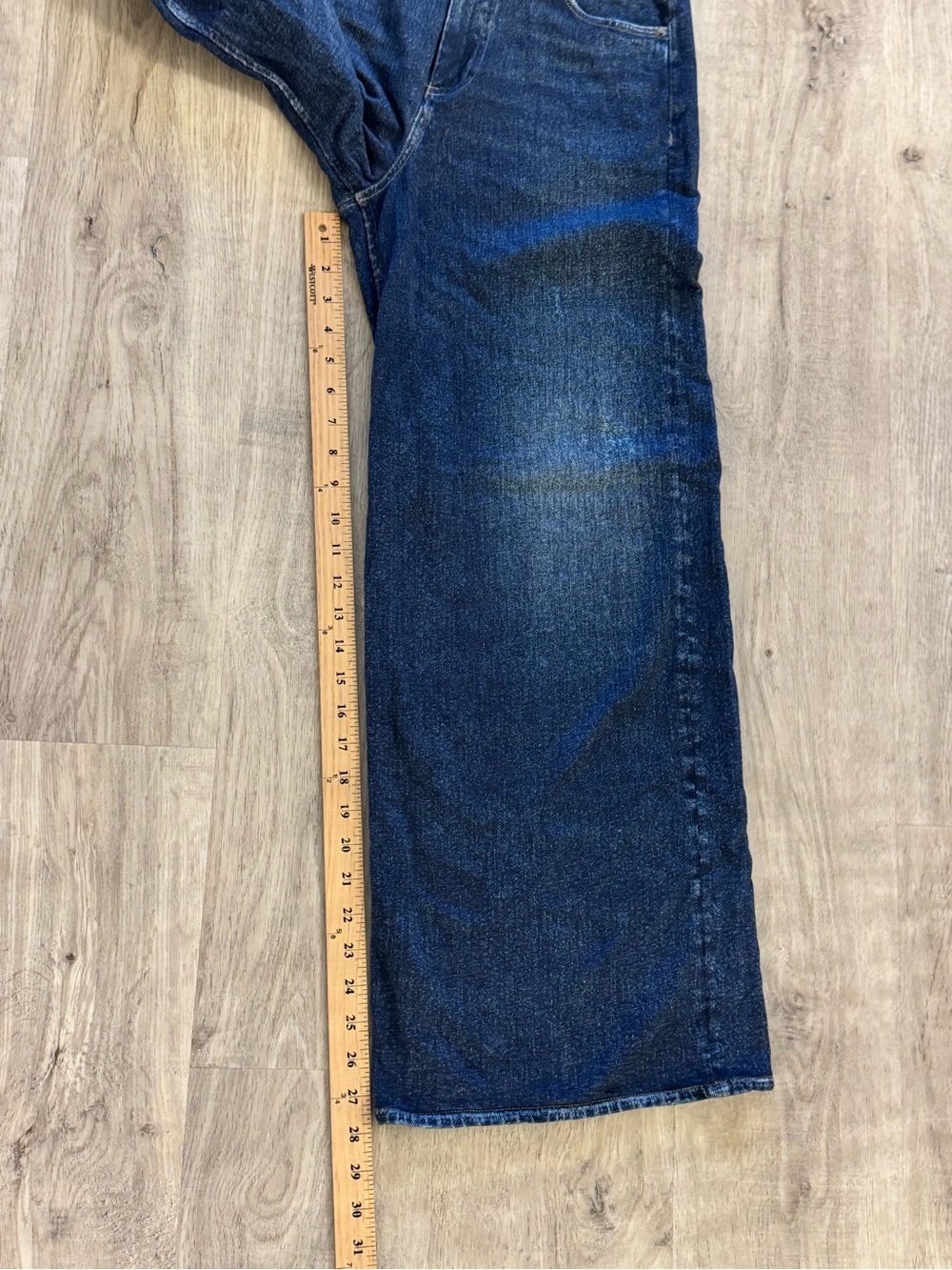 Rag & Bone Miramar Sofie High Waist Ankle Wide-Leg Pants size Sweatpant Jeans 26 - Picture 8 of 12